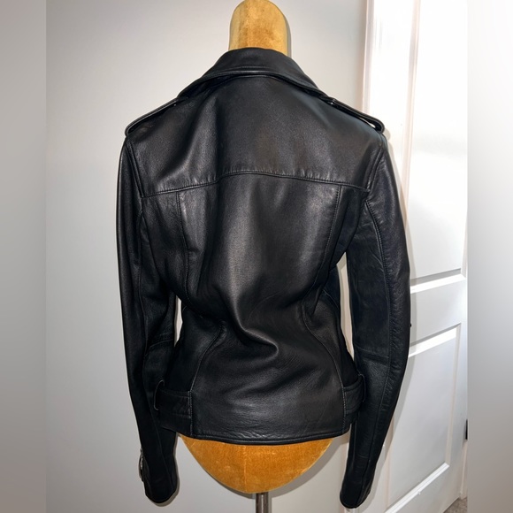 Leather Moto Jacket - Picture 4 of 4